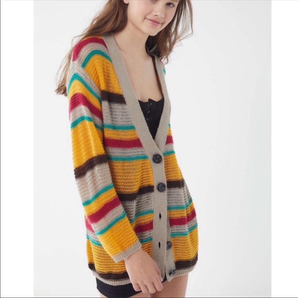 NWOT Urban Outfitters striped cardigan